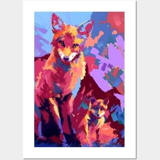 Fox lover Posters and Art